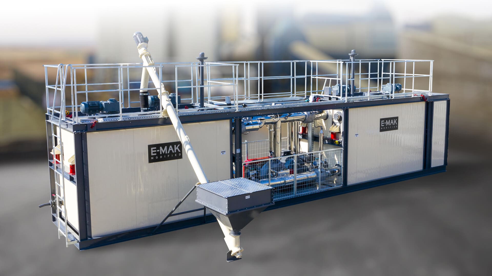 Установка по производству модифицированного битума PMB E-MAK