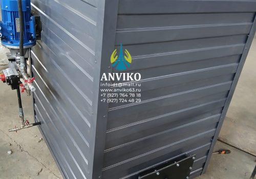 Установка дозирования адгезионной добавки на объекте