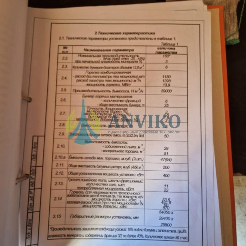 Б/У Асфальтосмесительная установка КА-160-6Ф 2025 года выпуска
