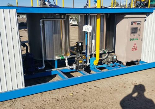 Резервуар для битума ANVIKO в теплоизоляции