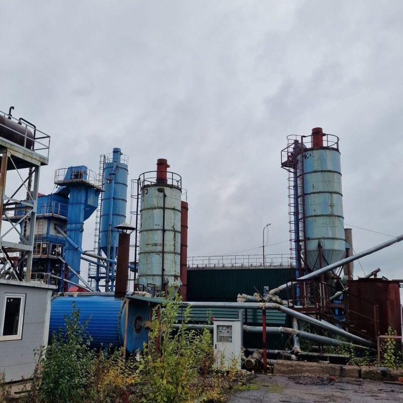 Асфальтобетонный завод Ca-Long б/у на семи полуприцепах