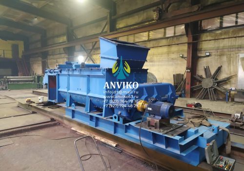 Смесительный блок ДС-50Б 32.00.000 перед отгрузкой на площадке Anviko