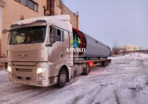РВС-50 м³ для хранения битума на площадке перед первой отгрузкой 2026 года
