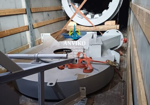 Поставка увеличенной установки сушильного барабана для АБЗ ДС-185 производительностью до 80 т/ч